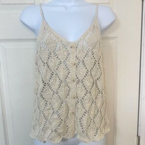NWT Steve Maden BB Dakota Crocheted Womens Top Size‎ M